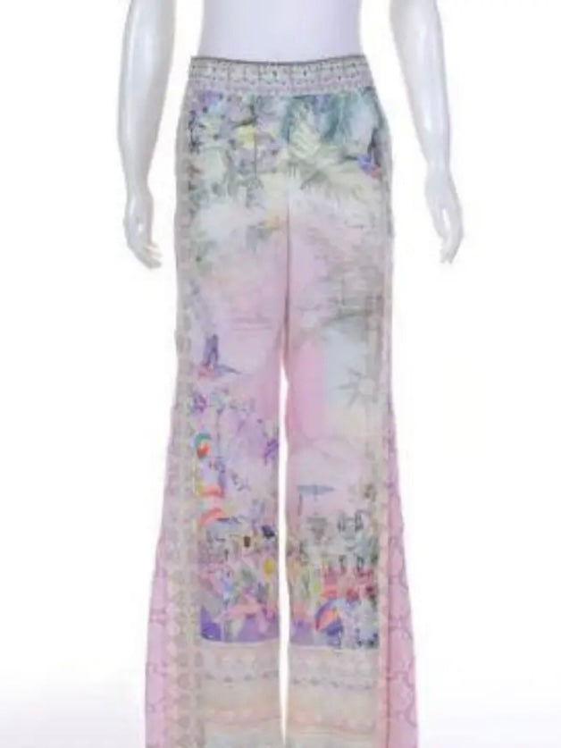 Camilla pink wide leg pants