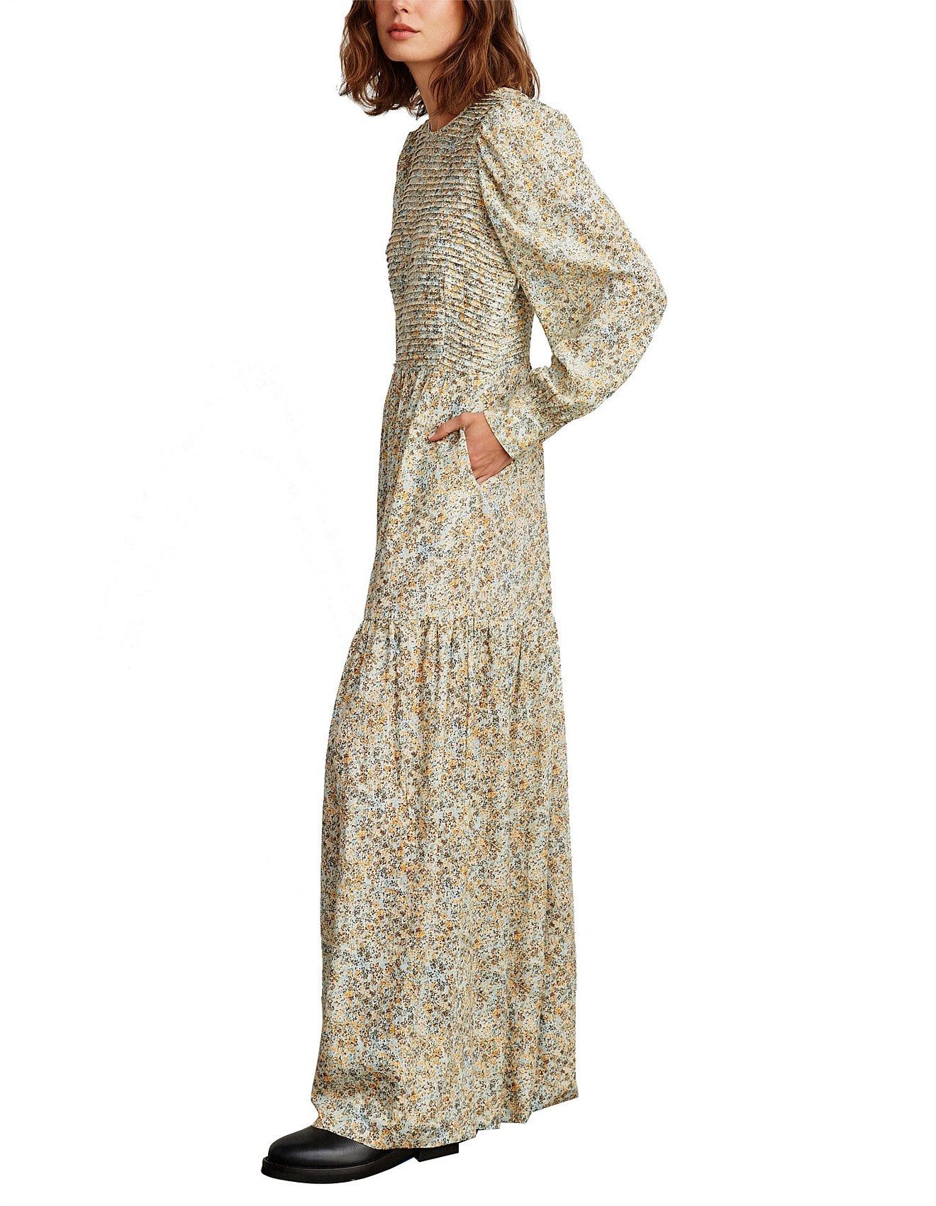 Lollys Laudray yellow flower dress