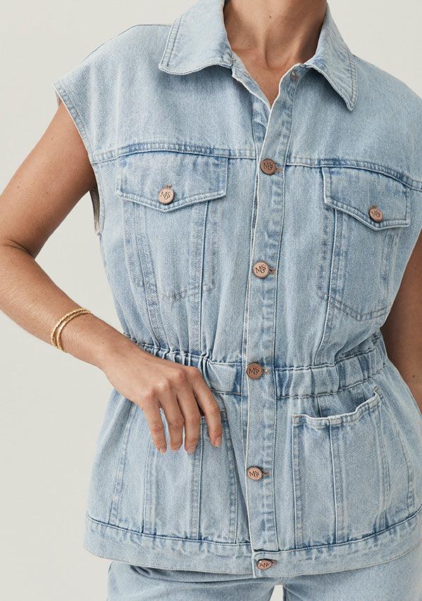 MOS Lucia denim dress