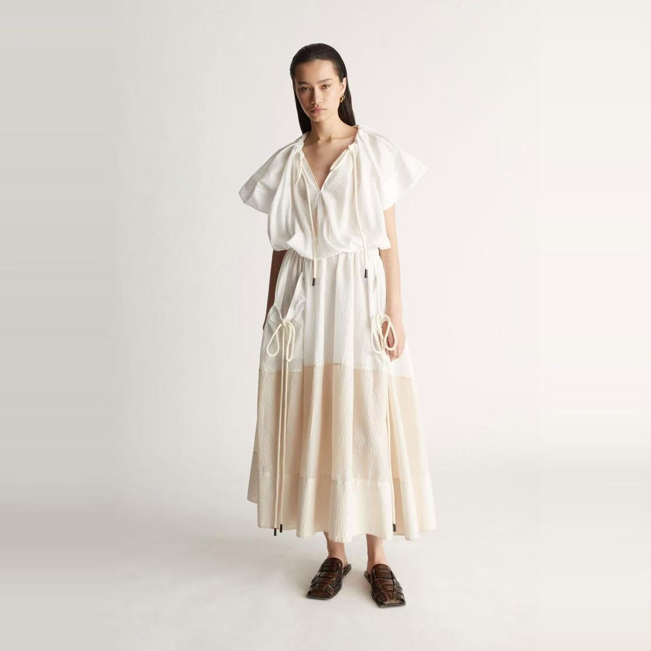 Leemathews cotton midi dress