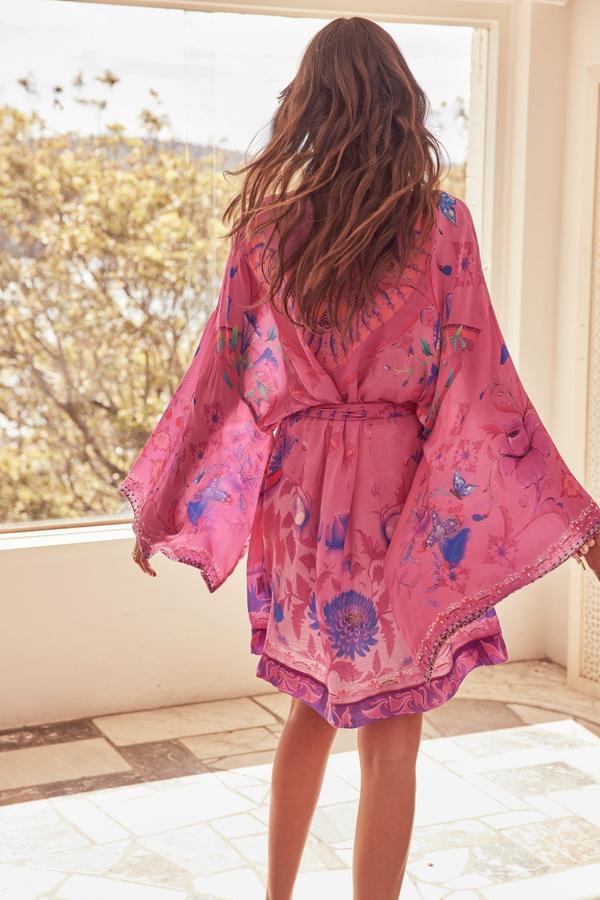 PINK FEELING SHORT ROBE