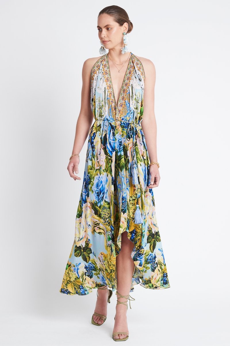 SUMMER BLUES 3 WAY DRESS