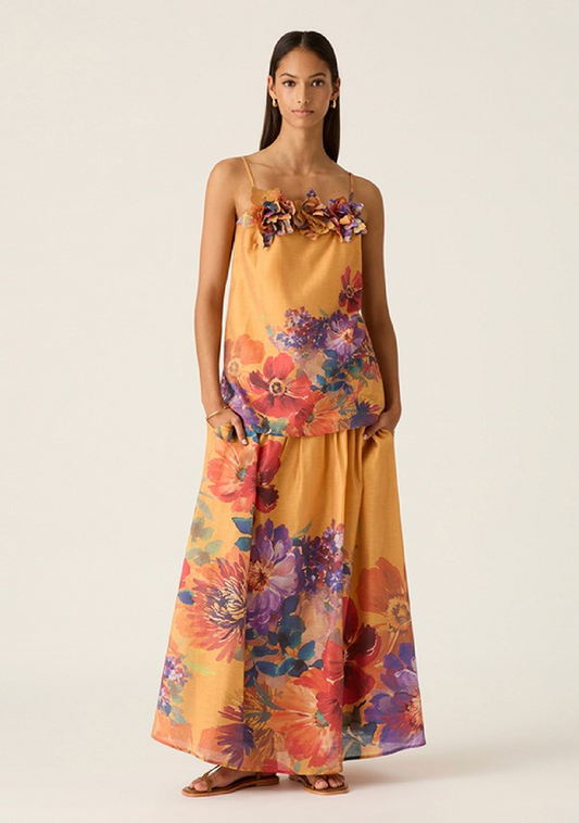 MOS floral crop top