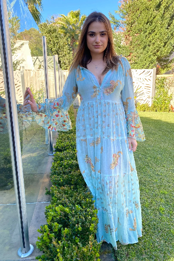 Aribella COTTON LONG DRESS