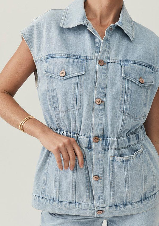 MOS Lucia denim dress