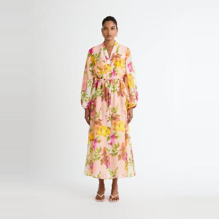 Sheike floral maxi dress
