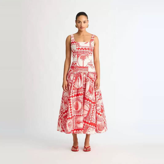 Sheik love midi dress