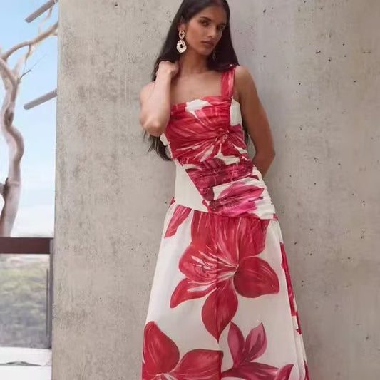 Sheike floral maxi dress
