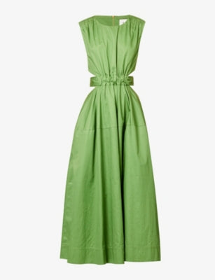 Aje Zorina midi dress