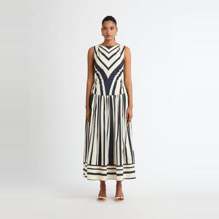 Sheike sleeveless midi