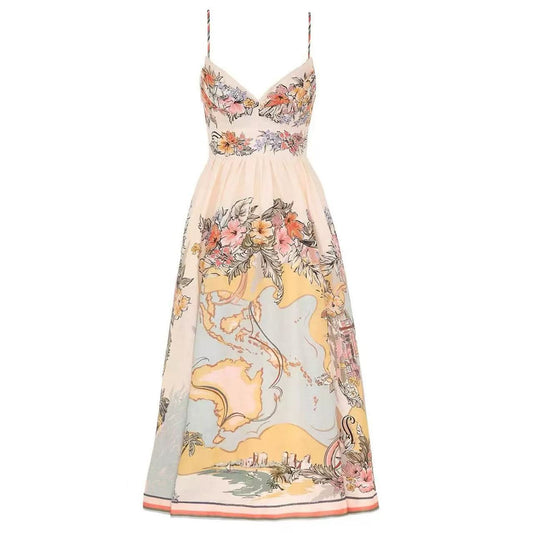 Zimmermann linen slip dress
