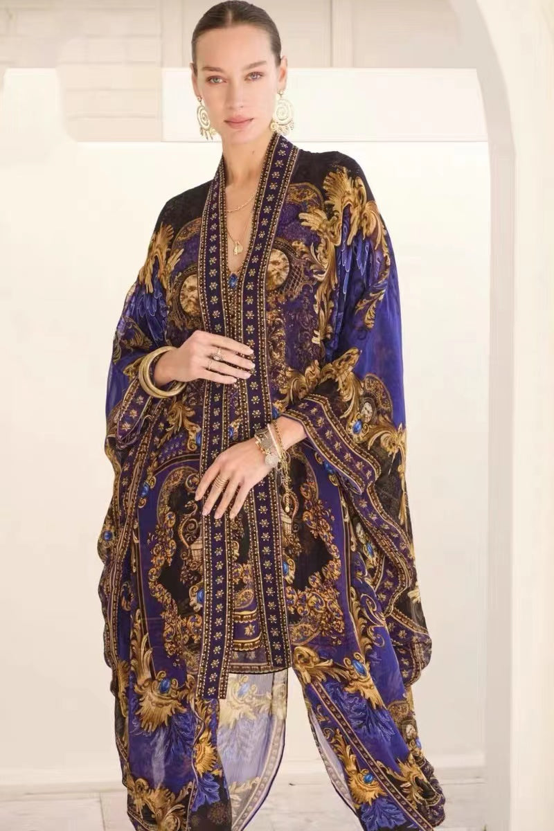 Czarina Midnight Blue Cape